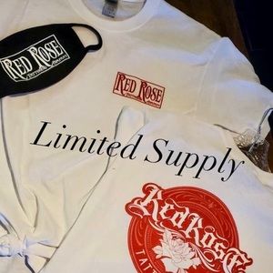Custom Red Rose Tattooing Co. Tee